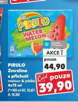 Kaufland Pirulo zmrzlina s příchutí nabídka
