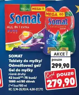 Kaufland Somat odmašťovací gel nabídka