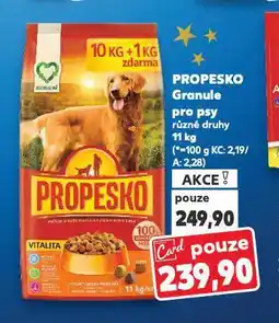 Kaufland Propesko granule pro psy nabídka