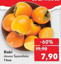 Kaufland Kaki nabídka