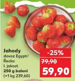 Kaufland Jahody nabídka