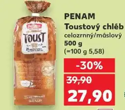Kaufland PENAM Toustový chléb celozrnný/máslový nabídka