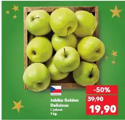 Kaufland Jablka golden delicious nabídka