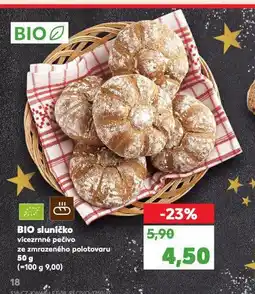 Kaufland Bio sluníčko nabídka
