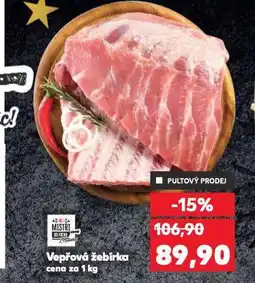 Kaufland Vepřová žebírka nabídka
