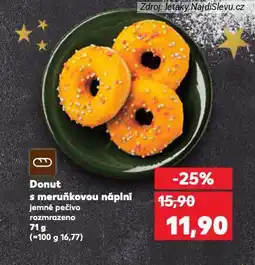 Kaufland Donut s meruňkovou náplní nabídka