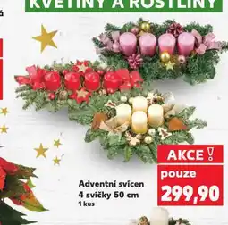 Kaufland Adventní svícen nabídka