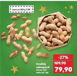 Kaufland Arašídy neloupané nabídka