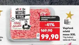 Kaufland Vepřové mleté maso nabídka