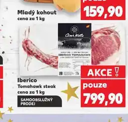 Kaufland Iberico tomahawk steak nabídka