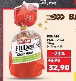 Kaufland Penam chléb vital nabídka