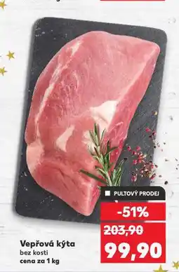 Kaufland Vepřová kýta nabídka