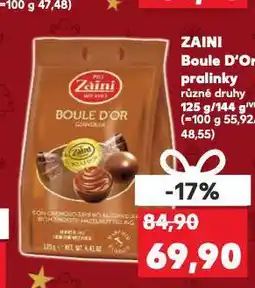Kaufland Zaini boule d'or pralinky nabídka
