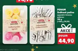 Kaufland Penam sněhové pečivo sypané nabídka