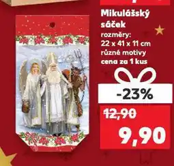 Kaufland Mikulášský sáček nabídka