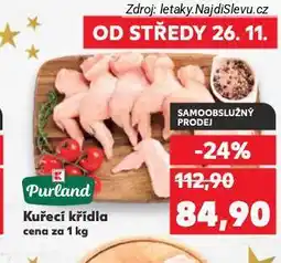 Kaufland Kuřecí křídla nabídka