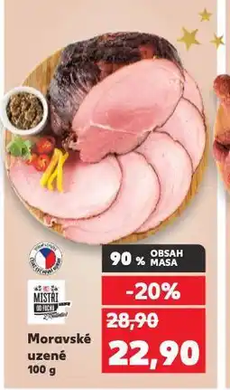 Kaufland Moravské uzené nabídka