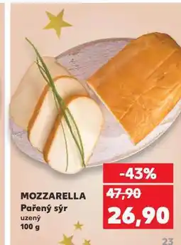 Kaufland Mozzarella pařený sýr nabídka