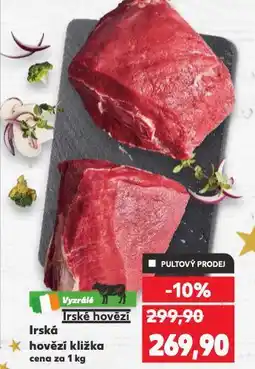 Kaufland Irská hovězí kližka nabídka