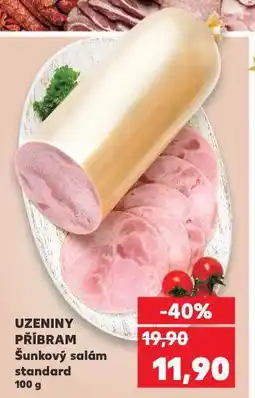 Kaufland Uzeniny příbram šunkový salám standard nabídka