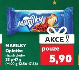 Kaufland Marilky oplatka nabídka