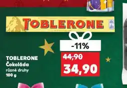 Kaufland Toblerone čokoláda nabídka