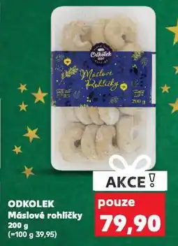 Kaufland Odkolek máslové rohlíčky nabídka