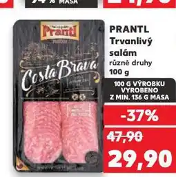 Kaufland Prantl trvanlivý salám nabídka