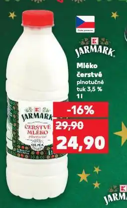Kaufland Čerstvé mléko nabídka