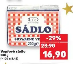 Kaufland Vepřové sádlo nabídka