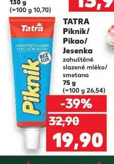 Kaufland Tatra piknik nabídka