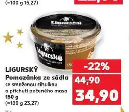 Kaufland Ligurský pomazánka ze sádla nabídka