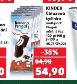 Kaufland Kinder chlazená tyčinka nabídka