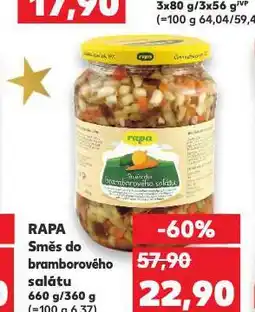 Kaufland Rapa směs do bramborového salátu nabídka