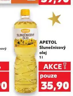 Kaufland Apetol slunečnicový olej nabídka