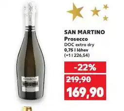 Kaufland San martino prosecco nabídka