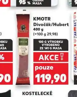 Kaufland Kmotr divočák nabídka