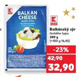 Kaufland Balkánský sýr nabídka
