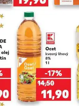 Kaufland Ocet kvasný lihový nabídka