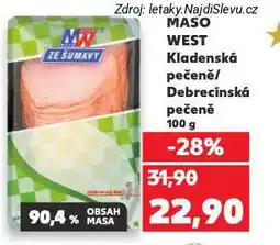 Kaufland Maso west debrecínská pečeně nabídka