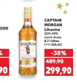 Kaufland Captain morgan lihovina nabídka