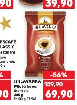 Kaufland Káva jihlavanka nabídka