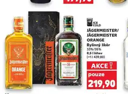 Kaufland Jägermeister orange nabídka