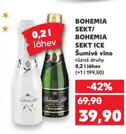 Kaufland Bohemia sekt ice nabídka