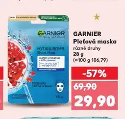 Kaufland Garnier pleťová maska nabídka