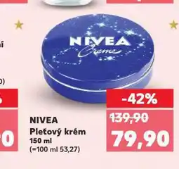 Kaufland Nivea pleťový krém nabídka