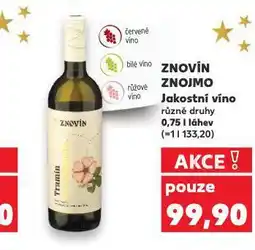 Kaufland Znovín znojmo nabídka