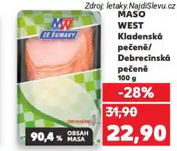 Kaufland Maso west kladenská pečeně nabídka