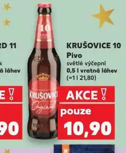 Kaufland Pivo krušovice nabídka