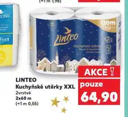 Kaufland Linteo kuchyňské utěrky nabídka